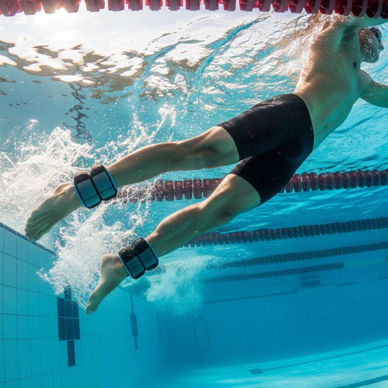 Boostez votre natation : le secret des pros avec les poids de cheville