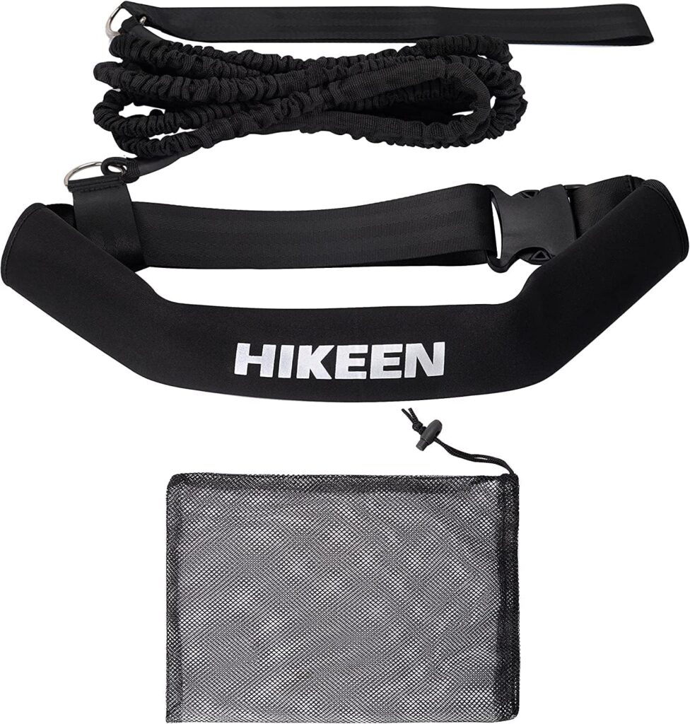 Ceinture de natation Boosteady de 3,6 mètres avec harnais en néoprène pour nage stationnaire en piscine