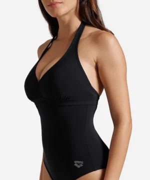 Maillot de bain 1 pièce femme Arena Alessia Bonnet B Noir