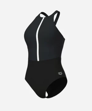 Arena Silvia – Maillot de bain 1 pièce Femme Noir