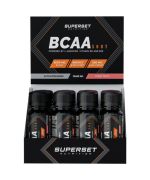 BCAA Shot 12×60 ml Fruits des bois – BCAA prêt-à-boire
